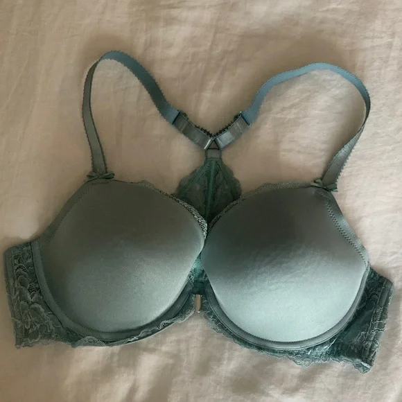 Adore Me Light Blue Lace Bra 40C - Picture 7 of 7